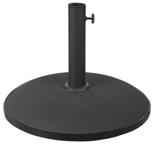 Βάση ομπρέλας Elfie pakoworld τσιμέντο μαύρο 25kg Φ50εκ