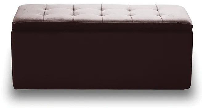 LIDO ΣΚΑΜΠΟ VELVET BROWN ΜΕ ΑΠΟΘ. ΧΩΡΟ 101X41X42εκ. 101X41X42εκ.
