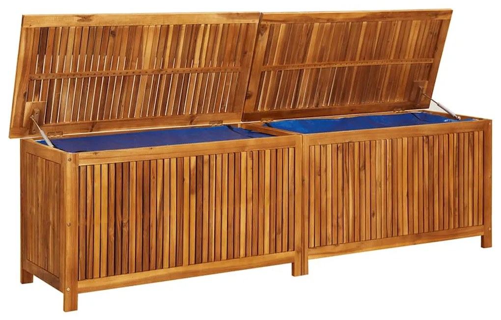 vidaXL Μπαούλο Αποθήκευσης Κήπου 200x50x58 εκ. από Μασίφ Ξύλο Ακακίας