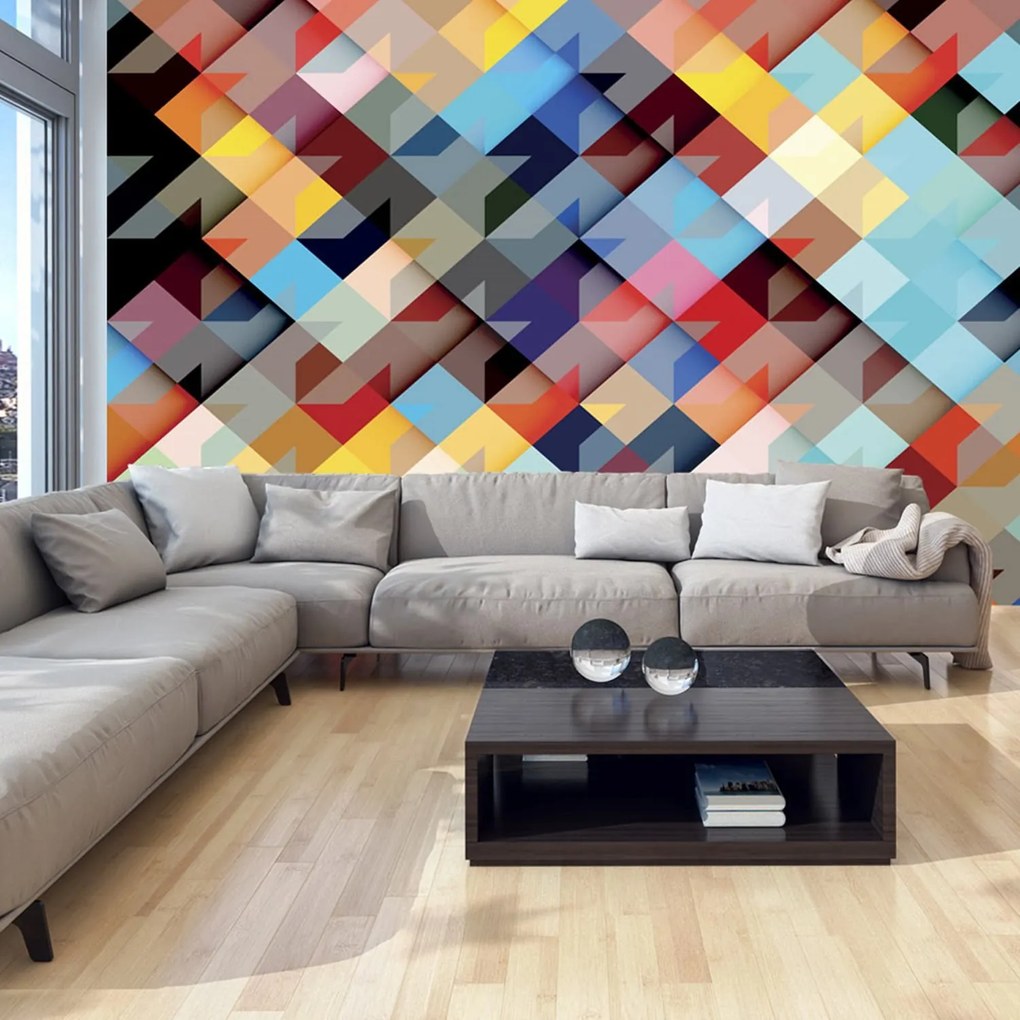 Φωτοταπετσαρία - Colour Patchwork 250x175