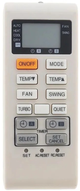PANASONIC A75C3680 A/C Remote Control