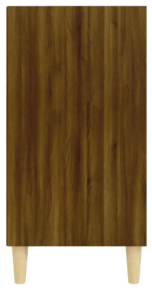 vidaXL Ραφιέρα Καφέ Δρυς 57 x 35 x 70 εκ. από Μοριοσανίδα