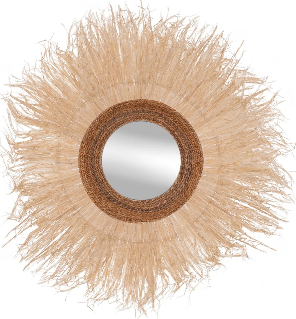 ΚΑΘΡΕΠΤΗΣ ΤΟΙΧΟΥ ΣΤΡΟΓΓΥΛΟΣ ΜΕ ΙΝΕΣ ΣΙΖΑΛ ΣΕ ΦΥΣΙΚΟ ΧΡΩΜΑ 110x4x110Yεκ.FB97744 0501729