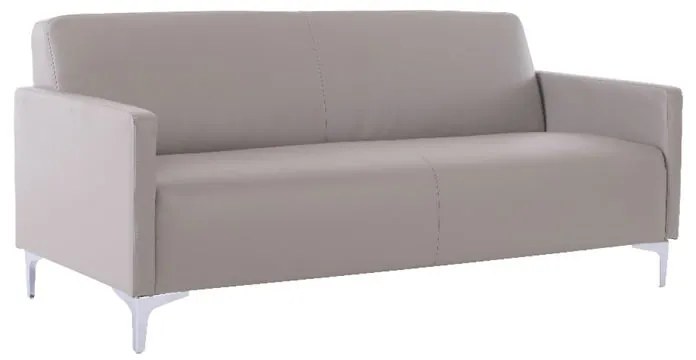 STYLE Καναπές Σαλονιού Καθιστικού, 3Θέσιος, Pu Cappuccino, K/D  164x71x72cm Ε948,34