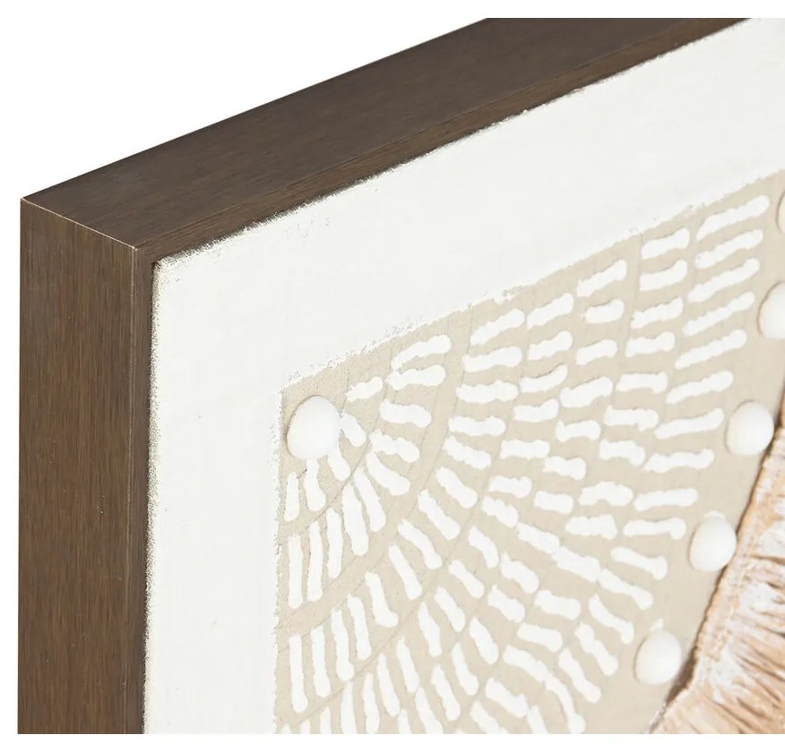 Καμβάς Home ESPRIT Μπεζ Φυσικό Boho 122 x 4,5 x 62 cm (x2)