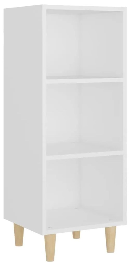 Ντουλάπι Λευκό 34,5x32,5x90 εκ. από Επεξεργασμένο Ξύλο - Λευκό