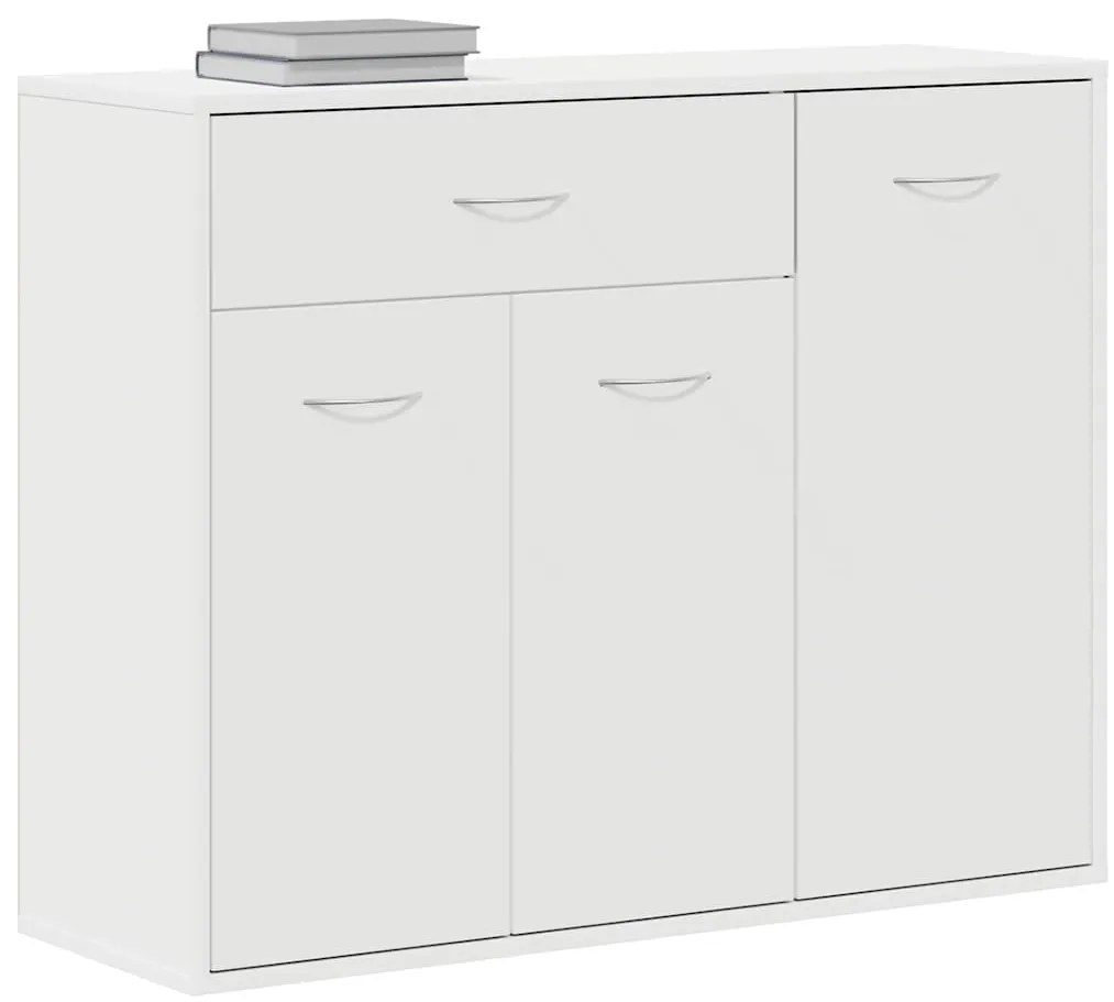 vidaXL Μπουφές Λευκός 88 x 30 x 70 εκ. από Επεξ. Ξύλο