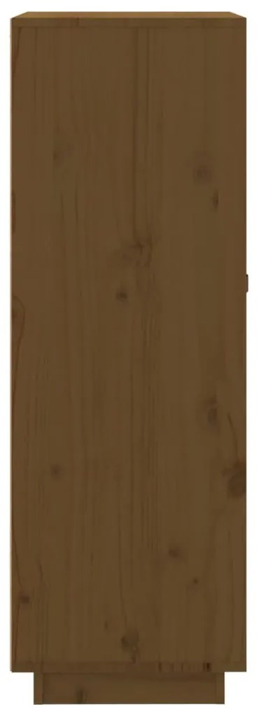 vidaXL Κάβα Κρασιών Μελί 45 x 34 x 100 εκ. από Μασίφ Ξύλο Πεύκου