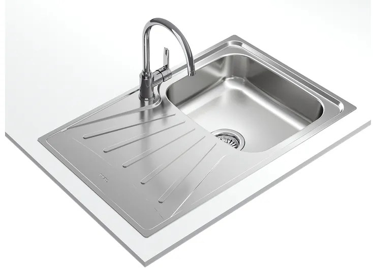 TEKA 45 E-XN 1B 1D Νεροχύτης Starbright Matt chrome