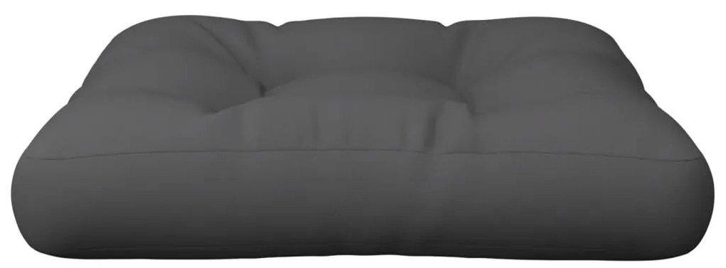 vidaXL Μαξιλάρι Παλέτας Γκρι 58 x 58 x 10 εκ. από Ύφασμα