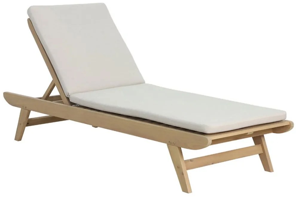 Ξαπλώστρα Etoile 22-0266 185x65x87.5cm Natural-Beige