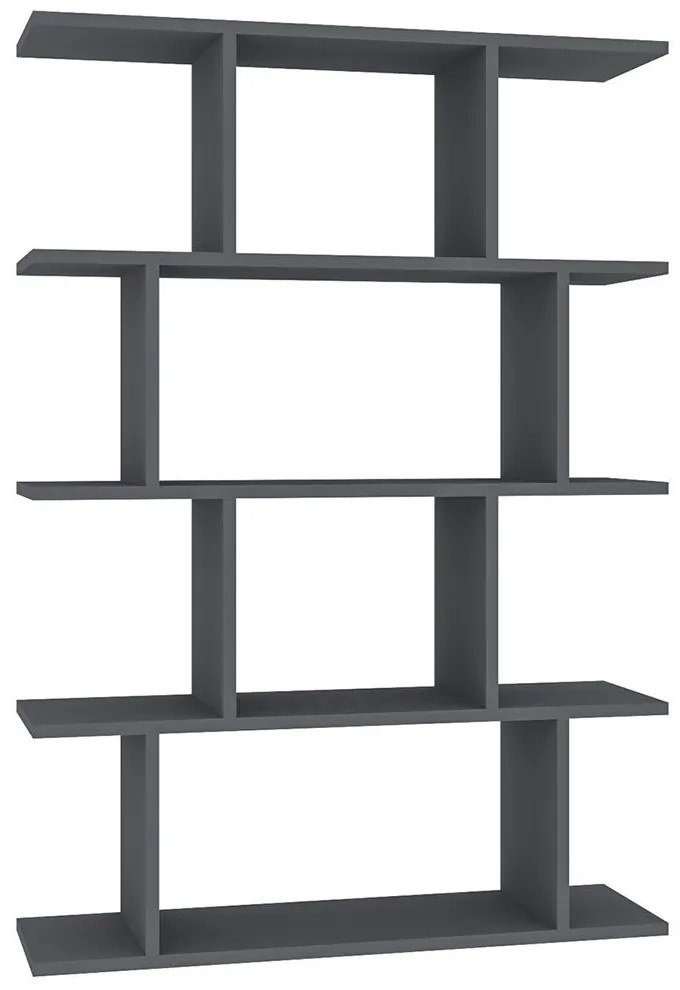 Βιβλιοθήκη Harmon 935CMN1130 90x25x127,4cm Anthracite