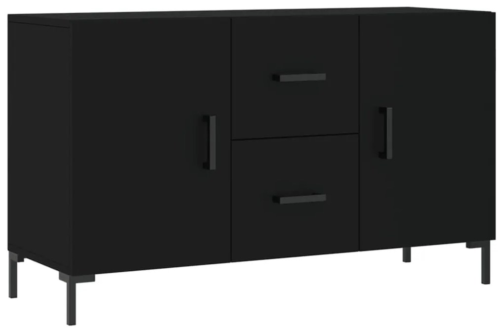 vidaXL Ντουλάπι Μαύρο 100x36x60 εκ. από Επεξεργασμένο Ξύλο