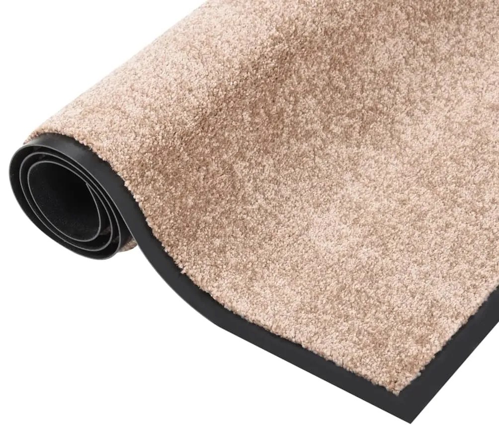 vidaXL Πατάκι Εισόδου Μπεζ 60 x 80 εκ.