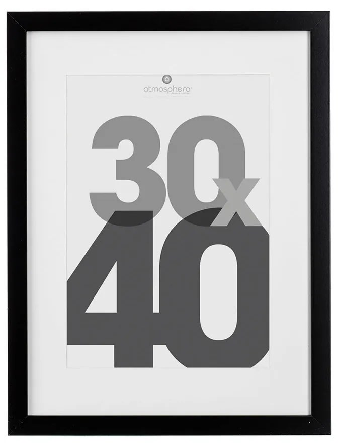 Κορνίζα (30x40) A-S Black Frame 121158A