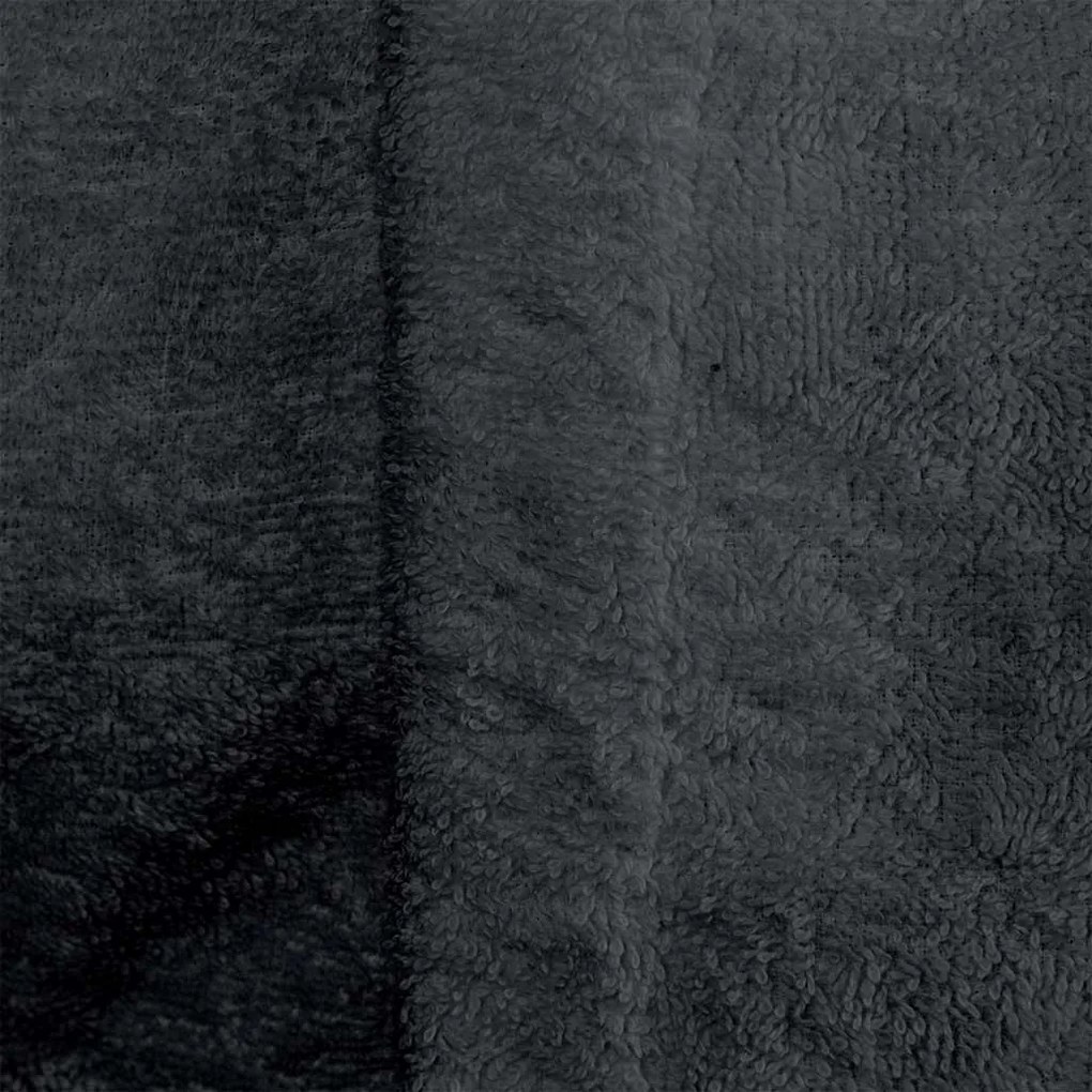 vidaXL Φούτερ-κουβέρτα KINN Ανθρακί L Βαμβάκι