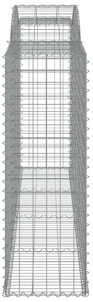 vidaXL Συρματοκιβώτια Τοξωτά 20 τεμ. 300x50x140/160 εκ. Γαλβαν. Ατσάλι