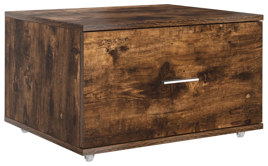 vidaXL Γραφείο Καπνιστή δρυς 131.5 x 50 x 106.5 εκ. Επεξεργασμένο ξύλο