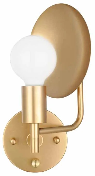 Απλίκα Τοίχου Aca Gemini V362981W Brass