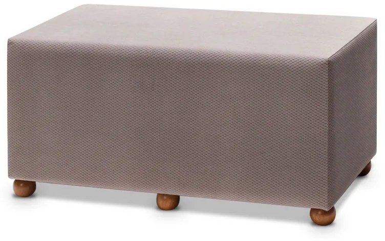 Σκαμπώ Genma Megapap υφασμάτινο χρώμα ανοιχτό γκρι 80x40x40εκ. - GP043-0072,1