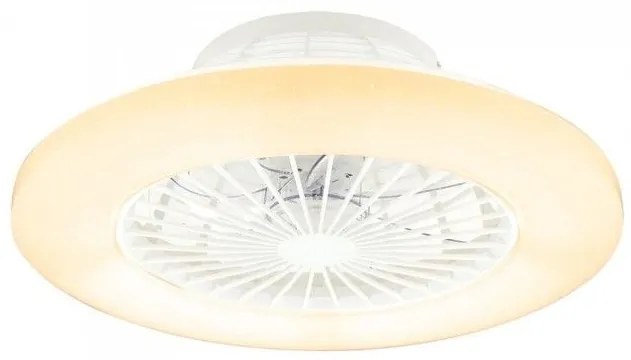 Ανεμιστήρας Οροφής LED 30W Λευκό Dimmable Travo 03628 Globo Lighting 03628 Λευκό