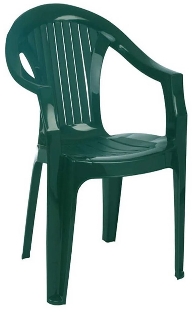 Πολυθρόνα Πλαστική Lola Green 02-0262 56X40X78cm Siesta