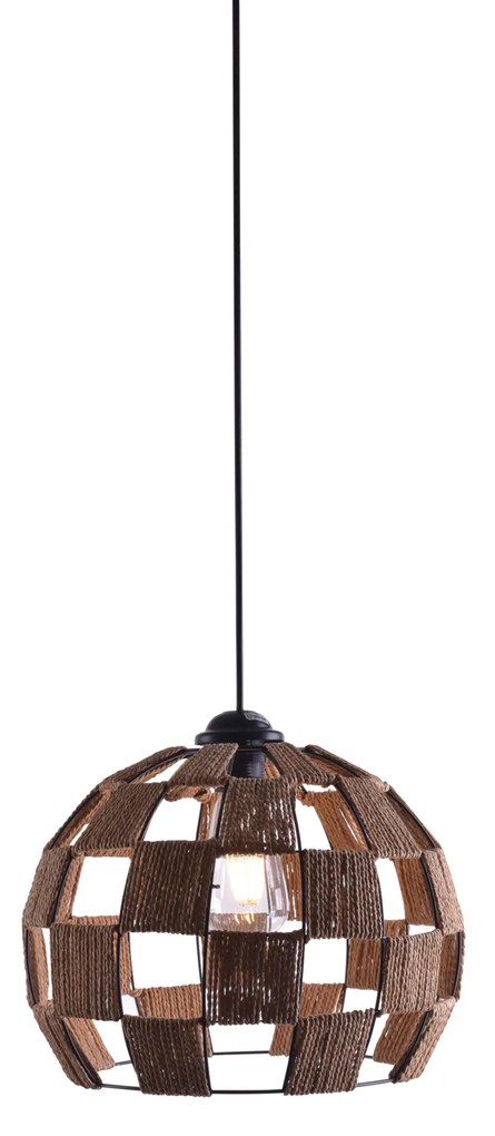 Φωτιστικό Οροφής BALL SHOW Φ20 PENDANT LAMP BLACK Ε4 - 77-3619 - 51W - 100W - 77-3619