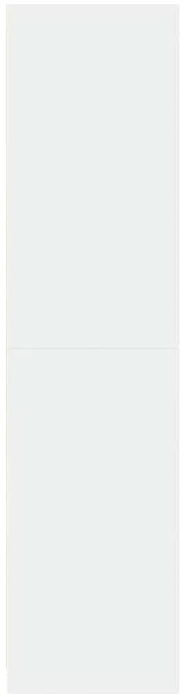 vidaXL Ντουλάπα Λευκή 30x50x200 εκ. από Επεξεργασμένο Ξύλο