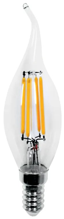 InLight E14 LED Filament C37L 6watt 7.14.06.18.1