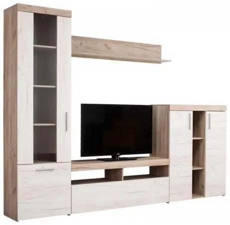 ΚΕΝΤΡΟ ΨΥΧΑΓΩΓΙΑΣ Arno Grey Oak-White Oak 262*35*195 11008760