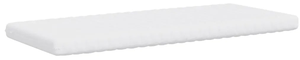 vidaXL Στρώματα Αφρού 7 Ζωνών Σκληρ. 20 ILD 2 τεμ. Λευκά 90 x 190 εκ.