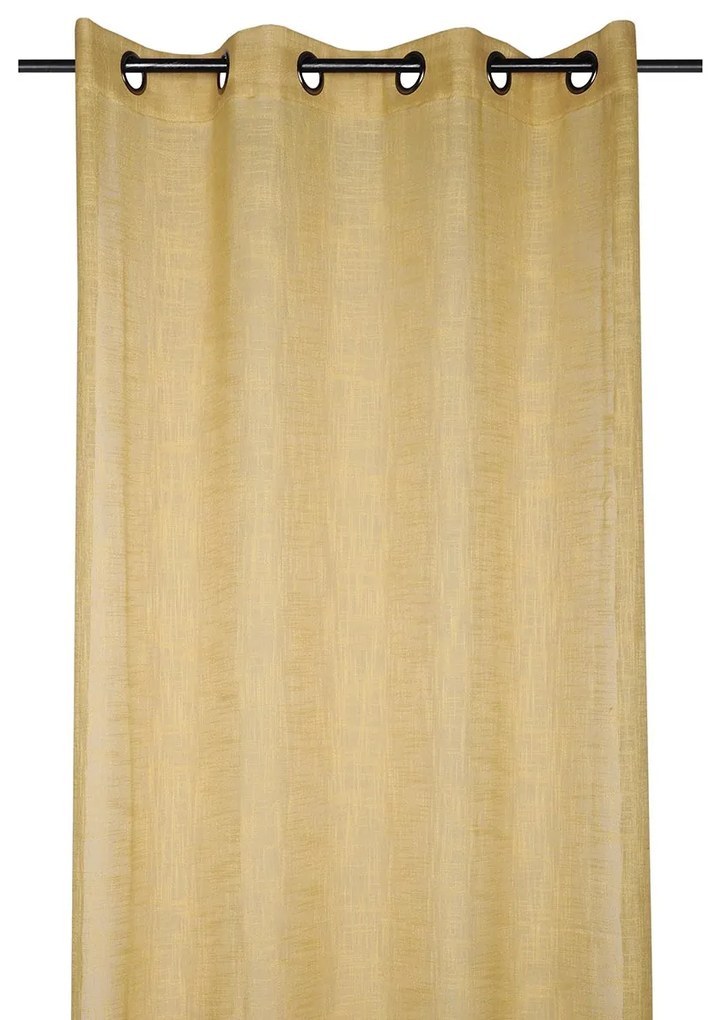 Κουρτίνα (135x260) Με Τρουκς S-F Ontario Curry R6A723003VL