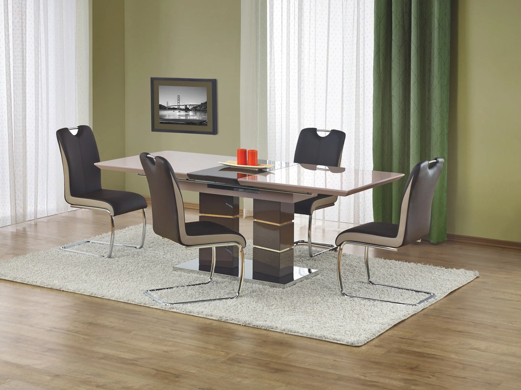 LORD table color: light grey / dark grey DIOMMI V-CH-LORD-ST-J.POPIEL/C.POPIEL DIOMMI-60-21444