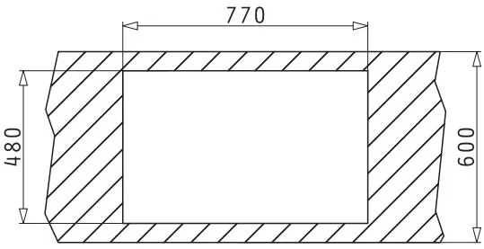 Νεροχύτης Pyramis Amaltia 2B-79X50-λείο