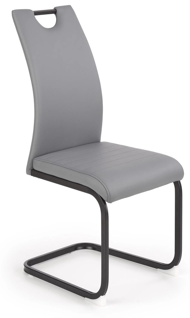 60-21083 K371 chair, color: grey DIOMMI V-CH-K/371-KR-POPIELATY, 1 Τεμάχιο