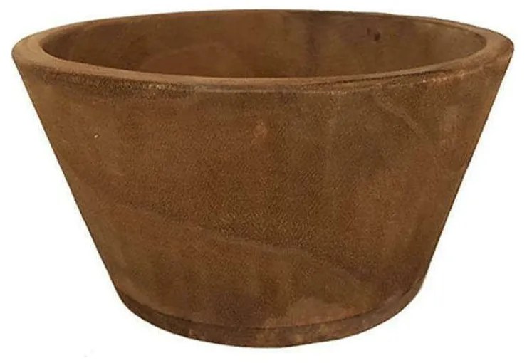 Κασπώ Διακοσμητικό Paulownia 00.07.7547B Φ27x13cm Ξύλινο Natural Wood