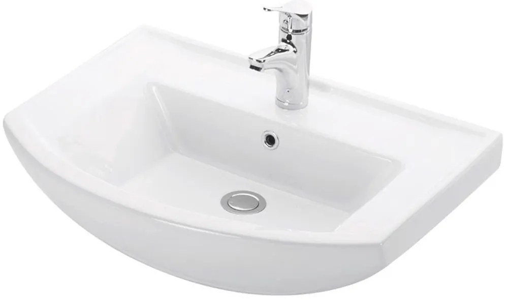 Νιπτήρας Αναρτώμενος Bianna 4844 65x50x18,5cm White Karag Πορσελάνη