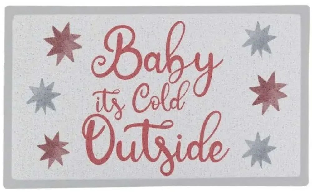 Πατάκι Εισόδου Bby It's Cold Outside -AMDMW-BABYITSCOLD-7040 70x40cm Multi Artsy Mats 70X40