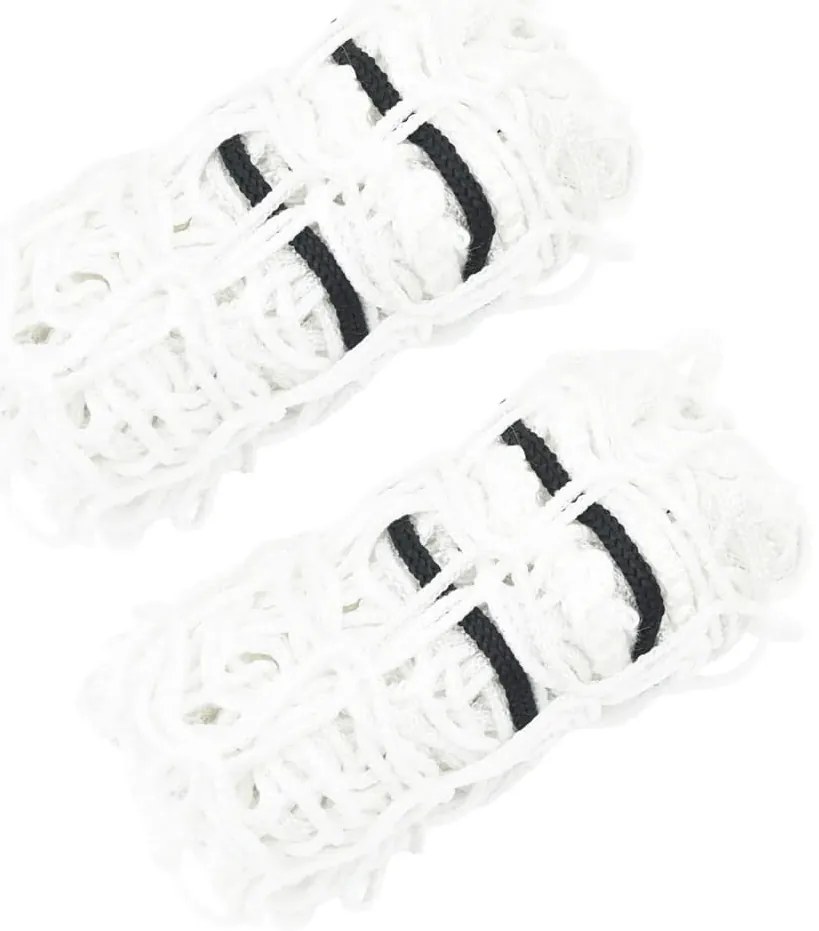 vidaXL Δίχτυα Σανού Στρογγυλό Πλέγμα 2 τεμ. 75x75 εκ. Πολυπροπυλένιο