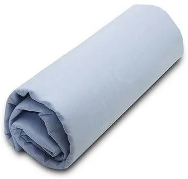 Κατωσέντονο Menta με λάστιχο 16 Light Blue Μονό (100x200+20)