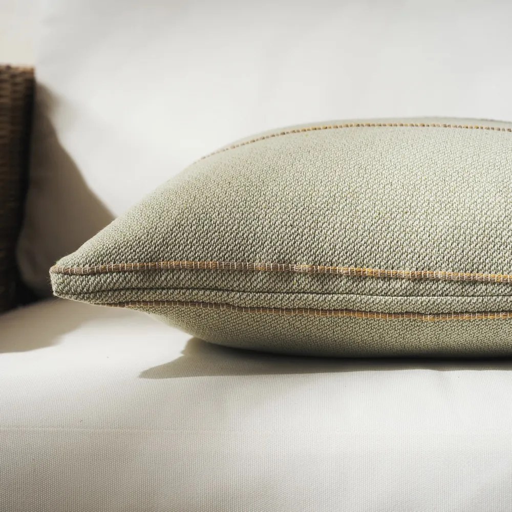 Μαξιλαροθήκη 43x43cm GOFIS HOME  Rabia Green/Mustard 321/11