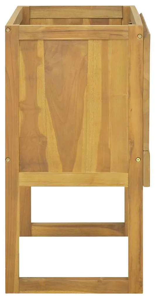 vidaXL Έπιπλο Μπάνιου 90 x 40 x 75,5 εκ. από Μασίφ Ξύλο Teak
