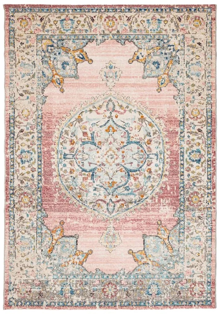 vidaXL Χαλί ARBIZU Vintage Σχέδιο Εσωτ. / Εξωτερ. Χώρου 140x200 εκ.