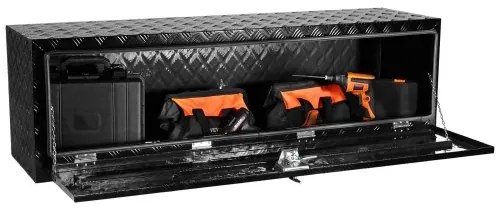 VEVOR Underbody Aluminum Truck Tool Box 60&quot; x 17&quot; x 18&quot; Trailer RV Tool Storage