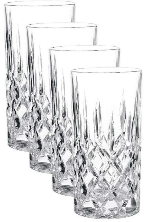 Ποτήρι Νερού Noblesse (Σετ 4Τμχ) 0089208-0 375ml Clear Nachtmann Crystal