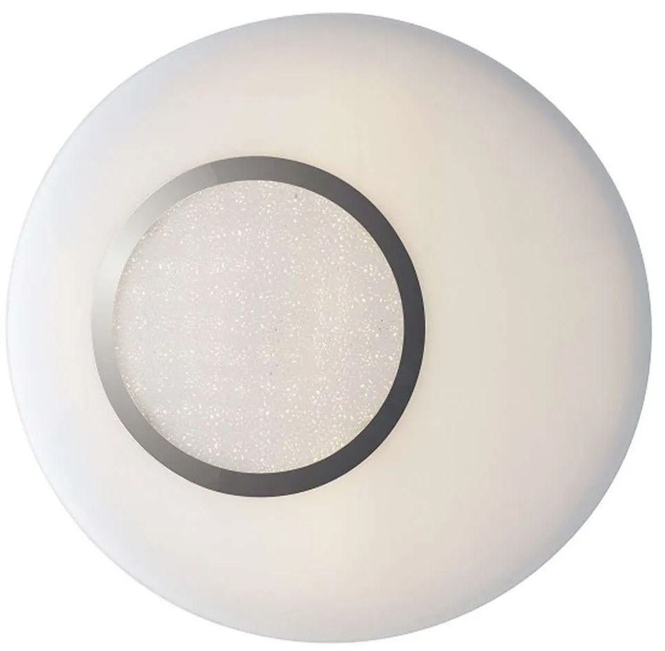 Φωτιστικό Οροφής - Πλαφονιέρα Gioia I-GIOIA-PL45 30W Led 39,2x6cm White Luce Ambiente Design Glass