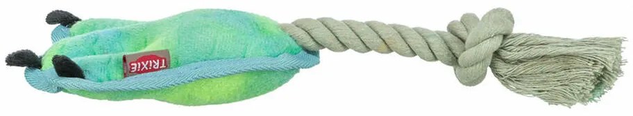 Βελούδινο Ζωάκι για Σκύλους Trixie Μπλε Πράσινο πολυεστέρας 22 cm