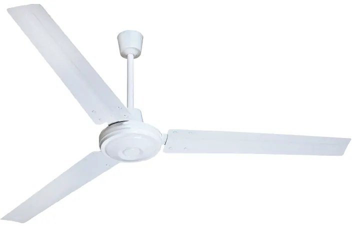 Ανεμιστήρας Οροφής Βιομηχανικός Ø140cm 60w DC 3 Πτερύγια Λευκά Μεταλλικά 6 Ταχύτητες ACA FANOUWH10