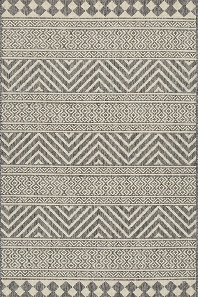 Χαλί Ethnik 7525D - Beige-Grey New Plan 160X230cm