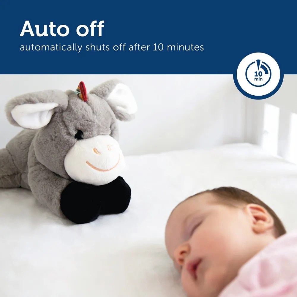 DON Γάιδαρος Νανουρίσματος ZAZU με Χτύπους Καρδιάς και Λευκούς Ήχους